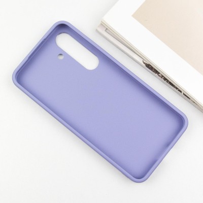 TPU чохол Bonbon Metal Style для Samsung Galaxy S24+ Бузковий / Dasheen TPU чохол Bonbon Metal Style для Samsung Galaxy S24+ Бузковий / Dasheen