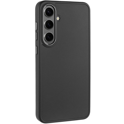 TPU чохол Bonbon Metal Style для Samsung Galaxy S24+ Чорний / Black