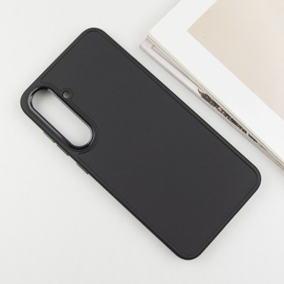 TPU чохол Bonbon Metal Style для Samsung Galaxy S24+ Чорний / Black