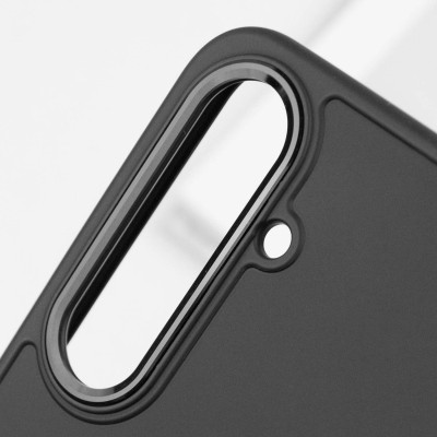 TPU чохол Bonbon Metal Style для Samsung Galaxy S24+ Чорний / Black