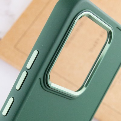 TPU чохол Bonbon Metal Style для Xiaomi Redmi 13C / Poco C65 Зелений / Pine green TPU чохол Bonbon Metal Style для Xiaomi Redmi 13C / Poco C65 Зелений / Pine green