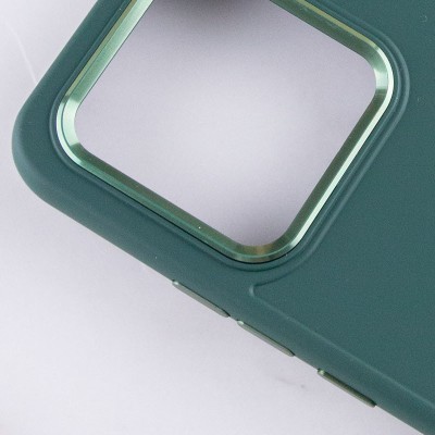 TPU чохол Bonbon Metal Style для Xiaomi Redmi 13C / Poco C65 Зелений / Pine green TPU чохол Bonbon Metal Style для Xiaomi Redmi 13C / Poco C65 Зелений / Pine green