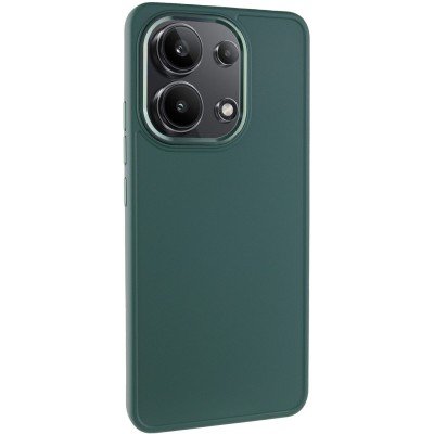 TPU чохол Bonbon Metal Style для Xiaomi Redmi Note 13 4G Зелений / Pine green