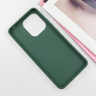 TPU чохол Bonbon Metal Style для Xiaomi Redmi Note 13 4G Зелений / Pine green