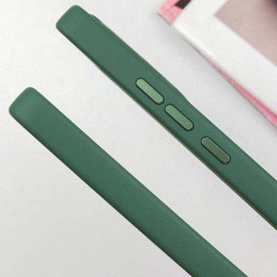 TPU чохол Bonbon Metal Style для Xiaomi Redmi Note 13 4G Зелений / Pine green