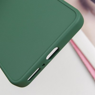 TPU чохол Bonbon Metal Style для Xiaomi Redmi Note 13 4G Зелений / Pine green