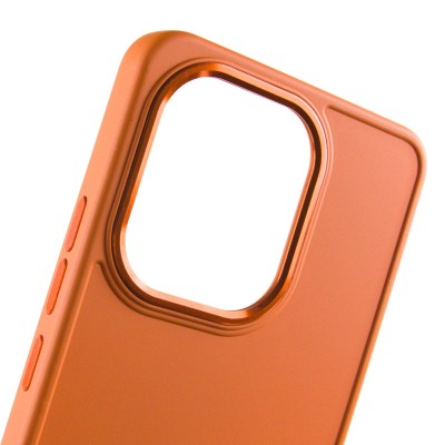 TPU чохол Bonbon Metal Style для Xiaomi Redmi Note 13 Pro 4G / Poco M6 Pro 4G Помаранчевий / Papaya TPU чохол Bonbon Metal Style для Xiaomi Redmi Note 13 Pro 4G / Poco M6 Pro 4G Помаранчевий / Papaya