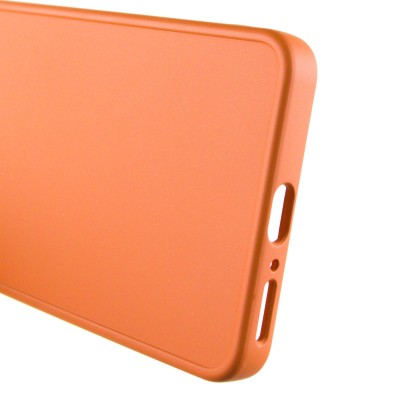 TPU чохол Bonbon Metal Style для Xiaomi Redmi Note 13 Pro 4G / Poco M6 Pro 4G Помаранчевий / Papaya TPU чохол Bonbon Metal Style для Xiaomi Redmi Note 13 Pro 4G / Poco M6 Pro 4G Помаранчевий / Papaya