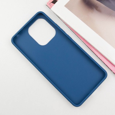 TPU чохол Bonbon Metal Style для Xiaomi Redmi Note 13 Pro 4G / Poco M6 Pro 4G Синій / Denim Blue TPU чохол Bonbon Metal Style для Xiaomi Redmi Note 13 Pro 4G / Poco M6 Pro 4G Синій / Denim Blue