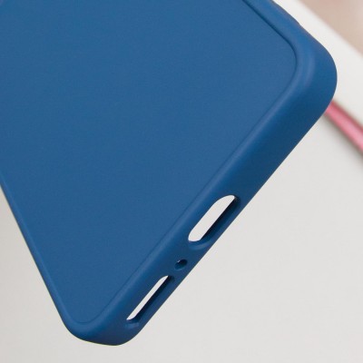 TPU чохол Bonbon Metal Style для Xiaomi Redmi Note 13 Pro 4G / Poco M6 Pro 4G Синій / Denim Blue TPU чохол Bonbon Metal Style для Xiaomi Redmi Note 13 Pro 4G / Poco M6 Pro 4G Синій / Denim Blue