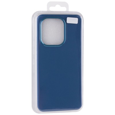 TPU чохол Bonbon Metal Style для Xiaomi Redmi Note 13 Pro 4G / Poco M6 Pro 4G Синій / Denim Blue TPU чохол Bonbon Metal Style для Xiaomi Redmi Note 13 Pro 4G / Poco M6 Pro 4G Синій / Denim Blue
