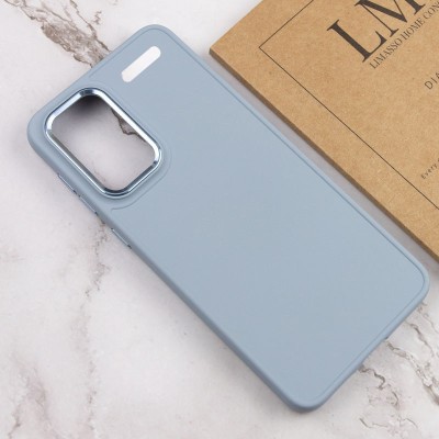 TPU чохол Bonbon Metal Style для Xiaomi Redmi Note 13 Pro+ Блакитний / Mist blue TPU чохол Bonbon Metal Style для Xiaomi Redmi Note 13 Pro+ Блакитний / Mist blue
