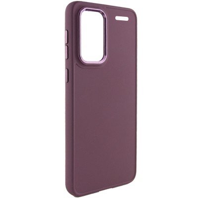 TPU чохол Bonbon Metal Style для Xiaomi Redmi Note 13 Pro+ Бордовий / Plum TPU чохол Bonbon Metal Style для Xiaomi Redmi Note 13 Pro+ Бордовий / Plum