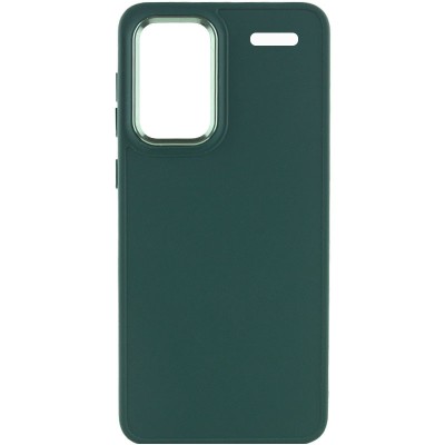 TPU чохол Bonbon Metal Style для Xiaomi Redmi Note 13 Pro+ Зелений / Army green TPU чохол Bonbon Metal Style для Xiaomi Redmi Note 13 Pro+ Зелений / Army green