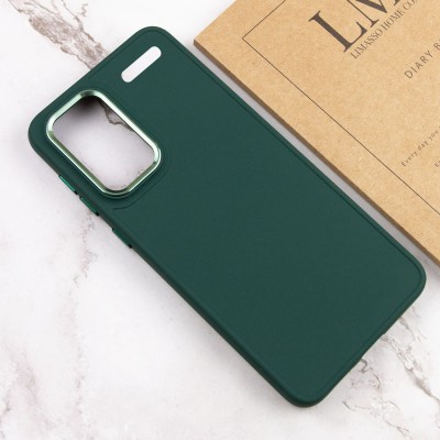 TPU чохол Bonbon Metal Style для Xiaomi Redmi Note 13 Pro+ Зелений / Army green TPU чохол Bonbon Metal Style для Xiaomi Redmi Note 13 Pro+ Зелений / Army green
