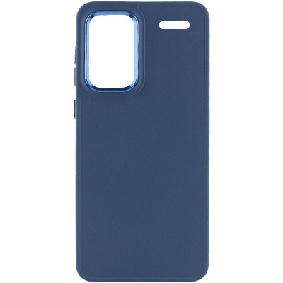 TPU чохол Bonbon Metal Style для Xiaomi Redmi Note 13 Pro+ Синій / Cosmos blue TPU чохол Bonbon Metal Style для Xiaomi Redmi Note 13 Pro+ Синій / Cosmos blue