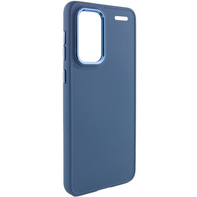 TPU чохол Bonbon Metal Style для Xiaomi Redmi Note 13 Pro+ Синій / Cosmos blue TPU чохол Bonbon Metal Style для Xiaomi Redmi Note 13 Pro+ Синій / Cosmos blue