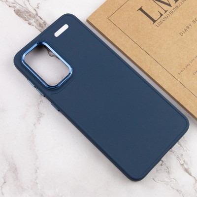 TPU чохол Bonbon Metal Style для Xiaomi Redmi Note 13 Pro+ Синій / Cosmos blue TPU чохол Bonbon Metal Style для Xiaomi Redmi Note 13 Pro+ Синій / Cosmos blue