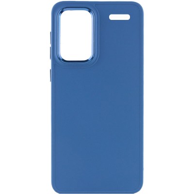 TPU чохол Bonbon Metal Style для Xiaomi Redmi Note 13 Pro+ Синій / Denim Blue TPU чохол Bonbon Metal Style для Xiaomi Redmi Note 13 Pro+ Синій / Denim Blue