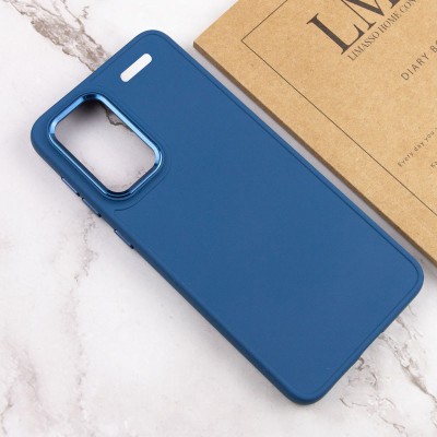 TPU чохол Bonbon Metal Style для Xiaomi Redmi Note 13 Pro+ Синій / Denim Blue TPU чохол Bonbon Metal Style для Xiaomi Redmi Note 13 Pro+ Синій / Denim Blue