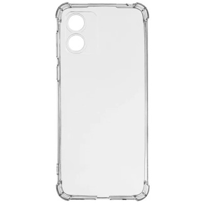 TPU чохол GETMAN Ease logo посилені кути Full Camera для Motorola Moto E13 Безбарвний (прозорий)