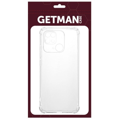 TPU чохол GETMAN Ease logo посилені кути Full Camera для Xiaomi Redmi 10C Безбарвний (прозорий) TPU чохол GETMAN Ease logo посилені кути Full Camera для Xiaomi Redmi 10C Безбарвний (прозорий)