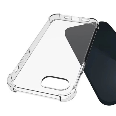 TPU чохол GETMAN Ease logo посилені кути для Apple iPhone SE (2025) Безбарвний (прозорий) TPU чохол GETMAN Ease logo посилені кути для Apple iPhone SE (2025) Безбарвний (прозорий)