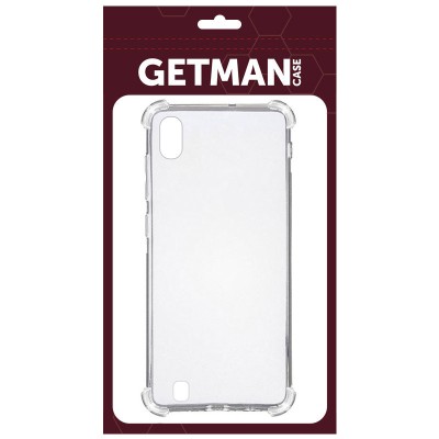 TPU чохол GETMAN Ease logo посилені кути для Samsung Galaxy A10 (A105F) Безбарвний (прозорий) TPU чохол GETMAN Ease logo посилені кути для Samsung Galaxy A10 (A105F) Безбарвний (прозорий)
