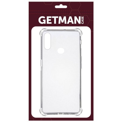 TPU чохол GETMAN Ease logo посилені кути для Samsung Galaxy A10s Безбарвний (прозорий)