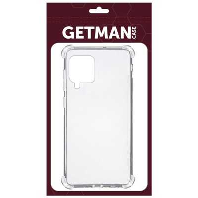 TPU чохол GETMAN Ease logo посилені кути для Samsung Galaxy A12 / M12 Безбарвний (прозорий) TPU чохол GETMAN Ease logo посилені кути для Samsung Galaxy A12 / M12 Безбарвний (прозорий)