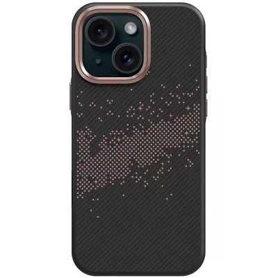 TPU чохол Monzo (MagFit) для Apple iPhone 15 (6.1") Titanium gold
