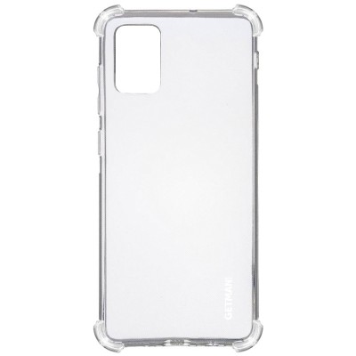 TPU чохол GETMAN Ease logo посилені кути для Samsung Galaxy A51 Безбарвний (прозорий) TPU чохол GETMAN Ease logo посилені кути для Samsung Galaxy A51 Безбарвний (прозорий)