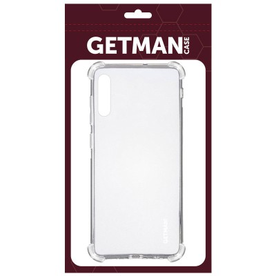 TPU чохол GETMAN Ease logo посилені кути для Samsung Galaxy A70 (A705F) Безбарвний (прозорий) TPU чохол GETMAN Ease logo посилені кути для Samsung Galaxy A70 (A705F) Безбарвний (прозорий)