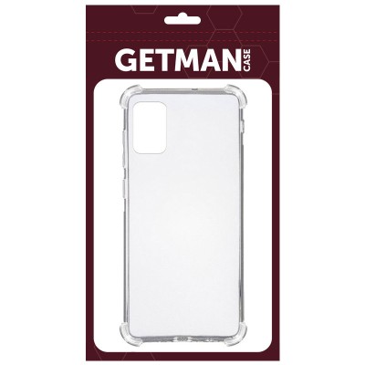 TPU чохол GETMAN Ease logo посилені кути для Samsung Galaxy A71 Безбарвний (прозорий) TPU чохол GETMAN Ease logo посилені кути для Samsung Galaxy A71 Безбарвний (прозорий)