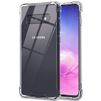 TPU чохол GETMAN Ease logo посилені кути для Samsung Galaxy S10+ Безбарвний (прозорий) TPU чохол GETMAN Ease logo посилені кути для Samsung Galaxy S10+ Безбарвний (прозорий)