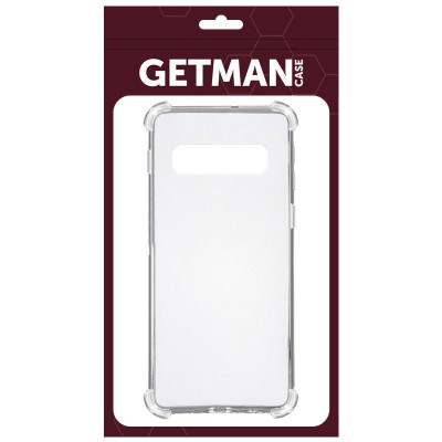 TPU чохол GETMAN Ease logo посилені кути для Samsung Galaxy S10+ Безбарвний (прозорий) TPU чохол GETMAN Ease logo посилені кути для Samsung Galaxy S10+ Безбарвний (прозорий)