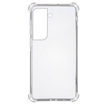 TPU чохол GETMAN Ease logo посилені кути для Samsung Galaxy S21 Безбарвний (прозорий)