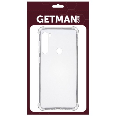 TPU чохол GETMAN Ease logo посилені кути для Xiaomi Redmi Note 8 / Note 8 2021 Безбарвний (прозорий) TPU чохол GETMAN Ease logo посилені кути для Xiaomi Redmi Note 8 / Note 8 2021 Безбарвний (прозорий)