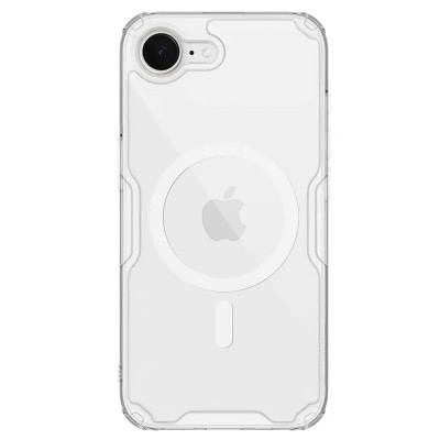 TPU чохол Nillkin Nature Pro Magnetic для Apple iPhone 16e (6.1") Безбарвний (прозорий) TPU чохол Nillkin Nature Pro Magnetic для Apple iPhone 16e (6.1") Безбарвний (прозорий)