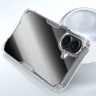 TPU чохол Nillkin Nature Pro Series для Apple iPhone 16 (6.1") Безбарвний (прозорий) TPU чохол Nillkin Nature Pro Series для Apple iPhone 16 (6.1") Безбарвний (прозорий)