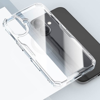 TPU чохол Nillkin Nature Pro Series для Apple iPhone 16 (6.1") Безбарвний (прозорий) TPU чохол Nillkin Nature Pro Series для Apple iPhone 16 (6.1") Безбарвний (прозорий)