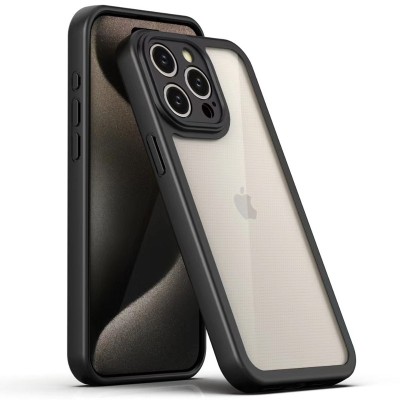 TPU чохол Transparent + Colour 1,5mm для Apple iPhone 13 Pro (6.1") Black TPU чохол Transparent + Colour 1,5mm для Apple iPhone 13 Pro (6.1") Black
