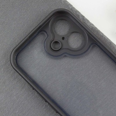 TPU чохол Transparent + Colour 1,5mm для Apple iPhone 16 (6.1") Black TPU чохол Transparent + Colour 1,5mm для Apple iPhone 16 (6.1") Black