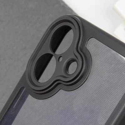 TPU чохол Transparent + Colour 1,5mm для Apple iPhone 16 (6.1") Black TPU чохол Transparent + Colour 1,5mm для Apple iPhone 16 (6.1") Black