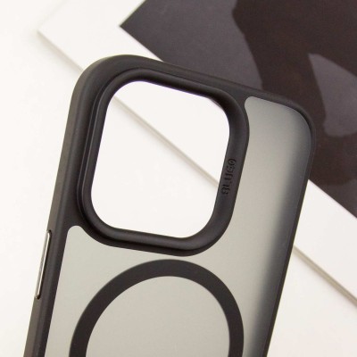 TPU+PC чохол Blueo Skin Friendly Frosted with MagSafe для Apple iPhone 14 Pro (6.1") Чорний TPU+PC чохол Blueo Skin Friendly Frosted with MagSafe для Apple iPhone 14 Pro (6.1") Чорний