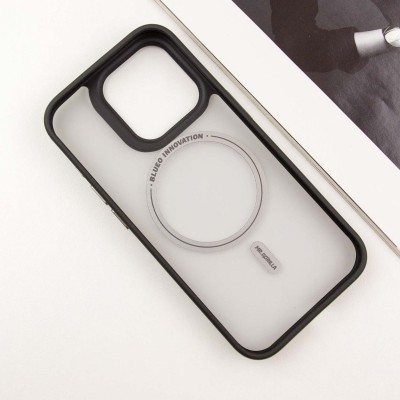 TPU+PC чохол Blueo Skin Friendly Frosted with MagSafe для Apple iPhone 14 Pro Max (6.7") Чорний TPU+PC чохол Blueo Skin Friendly Frosted with MagSafe для Apple iPhone 14 Pro Max (6.7") Чорний