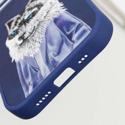 TPU+PC чохол Friends для Apple iPhone 15 Pro (6.1") Blue Wolf