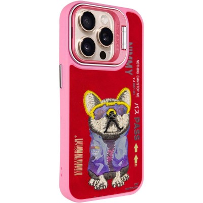 TPU+PC чохол Friends для Apple iPhone 15 Pro (6.1") Pink Dog