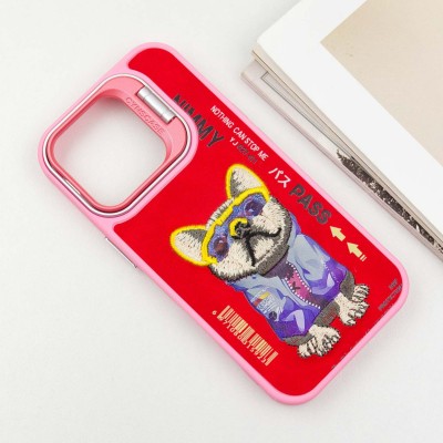 TPU+PC чохол Friends для Apple iPhone 15 Pro (6.1") Pink Dog