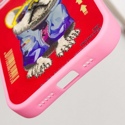 TPU+PC чохол Friends для Apple iPhone 15 Pro (6.1") Pink Dog